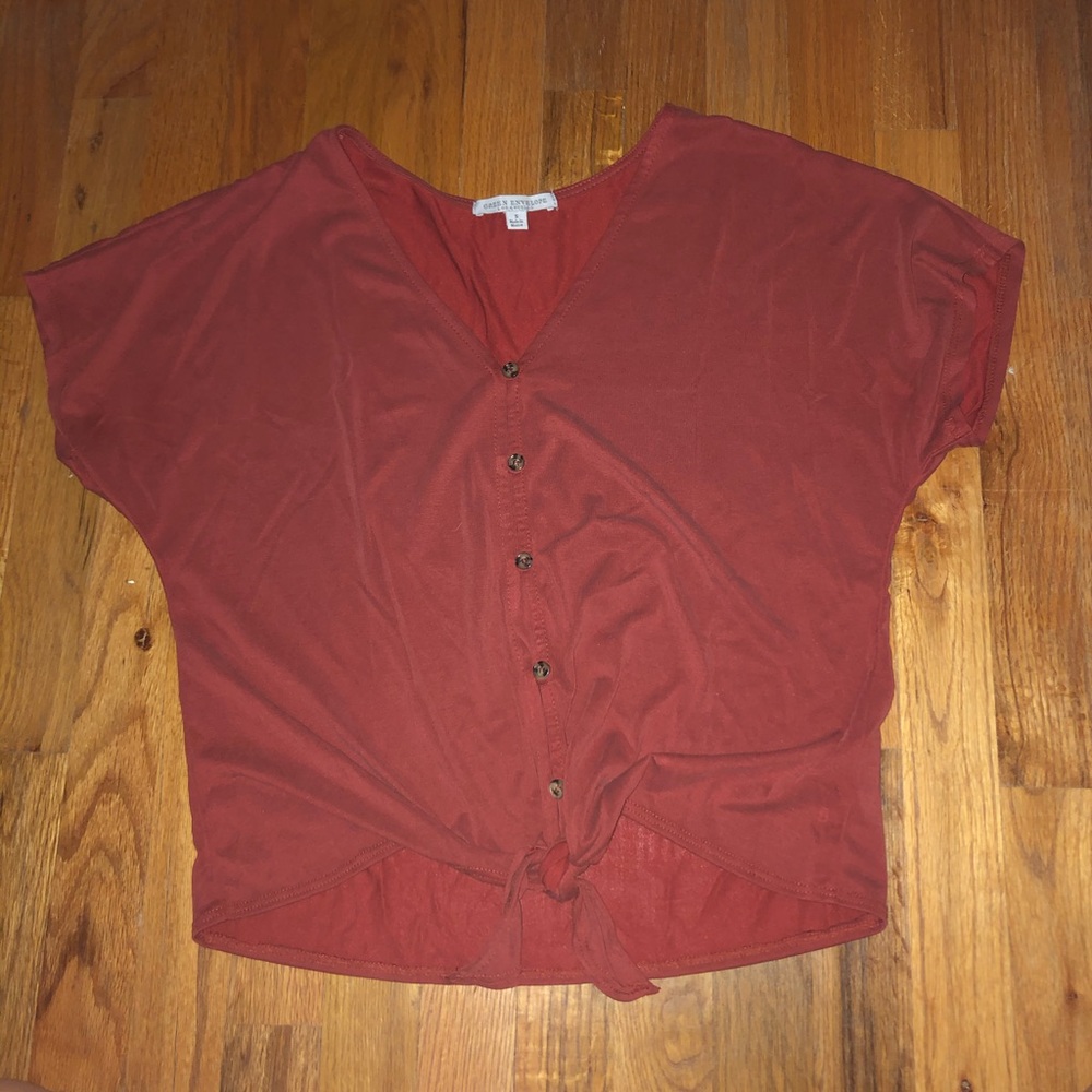 soft button-down tie shirt